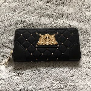 Juicy Couture Quilted Nylon Zip Wallet